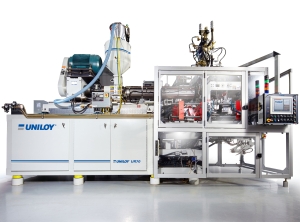 Uniloy-Blasformmaschinen werden inzwischen wieder auch in Italien hergestellt (Foto: Uniloy)