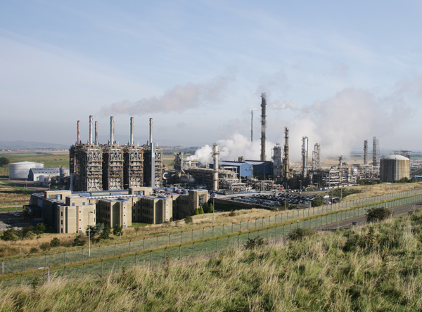 Der Cracker Fife (Mossmoran) bei Edinburgh in Schottland (Foto: ExxonMobil)