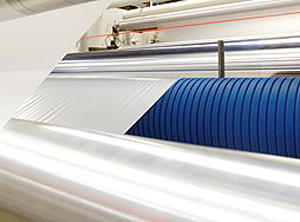 Produktion von TPU-Folien (Foto: SWM)