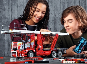 Ein Autotransporter von ,,Lego Technic