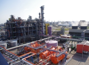 MDI-Produktion von Huntsman in Rozenburg, Botlek Rotterdam / Niederlande (Foto: TebodinBilfinger)