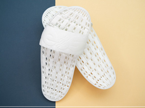 Eos TPU 1301 bietet gute Stoßdämpfungseigenschaften und eignet sich damit unter anderem zur Herstellung von Schuhen (Foto: Eos)