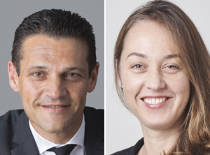 Laurent Favre, Félicie Burelle (Fotos: Plastic Omnium)