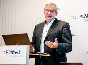 Dr. Meinrad Lugan, Vorsitzender des BVMed-Vorstands und Vorstandsmitglied bei B. Braun Melsungen (Foto: BVMed)
