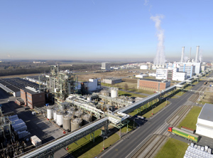 Erzeugung von Chloropren-Elastomeren am Standort Dormagen (Foto: Arlanxeo)