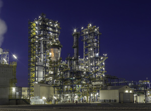 Die PE-Anlage am österreichischen Produktionsstandort Schwechat (Foto: Borealis)