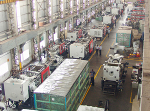 Auch im indischen Markt – hier das Werk in Ahmedabad – hat Milacron im dritten Quartal weniger Maschinen verkauft (Foto: Milacron)
