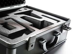 Die Schaumstoffe der Reihe „Alveobloc LV“ eignen sich auch für Verpackungen und Abstandshalter für empfindliche Geräte und Waren (Foto: Sekisui Alveo)