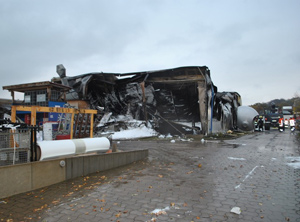 Die Polizei hat das Brandobjekt im Rahmen der Ermittlungen beschlagnahmt (Foto: Polizeiinspektion Nienburg / Schaumburg)