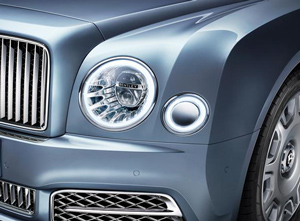 Wipac Czech entwickelte den LED-Scheinwerfer für den Bentley Mulsanne (Foto: Bentley)