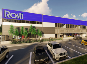 Computermodell des geplanten neuen Werks in Rumänien (Abb: Rosti)