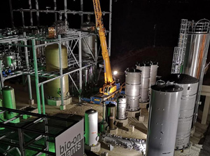 Anlagen zur Erzeugung von PHA (Foto: Bio-On)