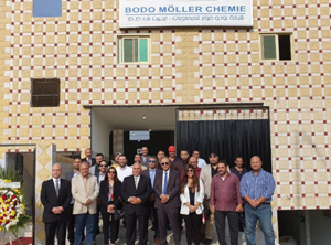 Feierliche Eröffnung der neuen Produktionsstätte in Ägypten (Foto: Bodo Möller Chemie)