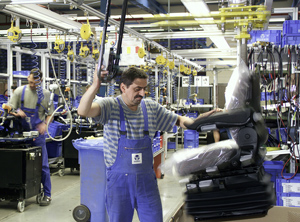 Sitzproduktion bei Grammer in Haselmühl (Foto: Grammer)