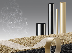 Das Unternehmen bietet PEEK als Granulat oder Halbzeug an (Foto: Victrex)