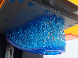 Exponat der Fachtagung „3D-Druck“ (Foto: Kunststoff-Institut Lüdenscheid)