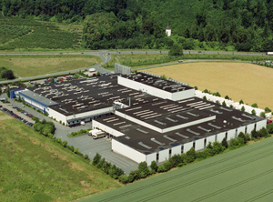 Luftbild des Firmensitzes in Höxter (Foto: Wentus)