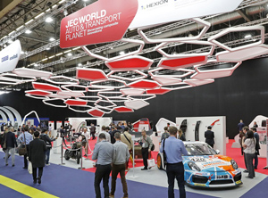 Die Pariser Composites-Weltleitmesse teilt nun das Schicksal der Chinaplas -- und muss verschoben werden (Foto: JEC)