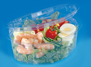 Tiefgezogene PET-Deckelschalen für Salate gehören zum Guillin-Portfolio (Foto: Guillin)