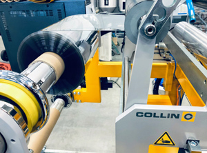 Collin Lab & Pilot Solutions hat eine Fertigungslinie für Schutzvisiere im Kampf gegen Covid-19 entwickelt (Foto: Collin)