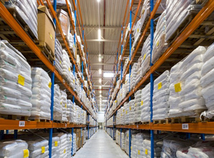 Das Logistikzentrum in Weiterstadt (Foto: B.Bigler)