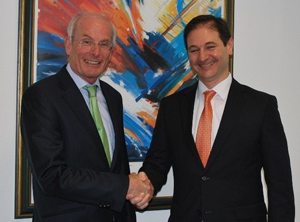 Dr. Michael Lovrek (li.) und Günter Handler (Foto: Nordmann)