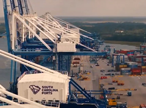 Die Hafenanlagen in Charleston, South Carolina (Foto: Braskem)