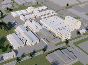 Modell des Dressler-Standorts in Meckenheim (Foto: Dressler)