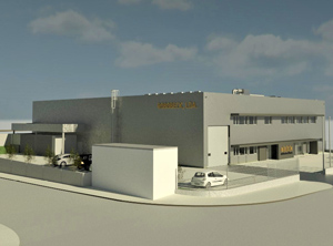 Geplanter Produktionsstandort in Portugal (Abb: Beck)