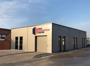 Das neue ,,Pack Innovation Center“ in Halle (Foto: Coveris)