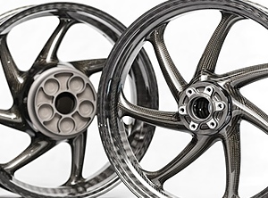 Hochleistungsfelgen auf Basis von Carbonfasern (Foto: thyssenkrupp Carbon Components)