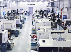 Reinraumproduktion bei GW Silicones (Foto: GW Plastics)