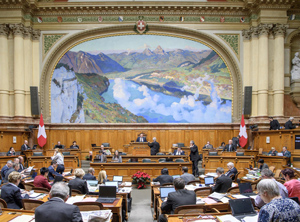 Der Einsatz von kreislauffähigen Materialien soll stärker gefördert werden (Foto: Schweizer Parlament)