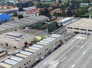 Das Werk im italienischen Mozzate (Foto: Poliblend)