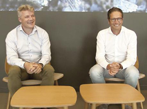 Peter Grugeon (links) und Koen Verstraete (Foto: Verstraete IML)