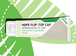 PE-Tube mit PE-Flip-Top-Verschluss (Foto: Neopac)
