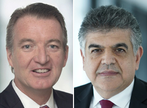 Steven Terwindt (links) und Henri Nejade (Fotos: Brenntag)