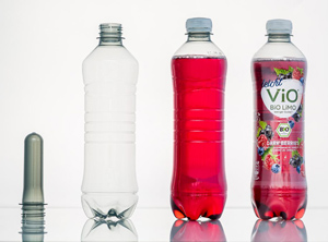 Anfang 2021 sollen die PET-Einwegpfandflaschen der Marke ,,ViO