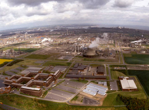 Petrochemie-Anlagen von Sabic im britischen Wilton (Foto: Sabic)
