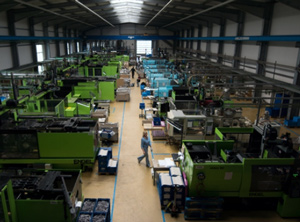 Blick in die große Maschinenhalle des Werks 1 (Foto: BaS)