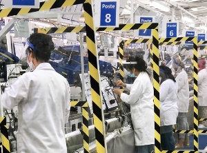 Bordnetzfertigung bei Leoni (Foto: Leoni)