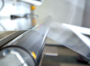 Produktion von PMMA-Folien in Darmstadt (Foto: Evonik)