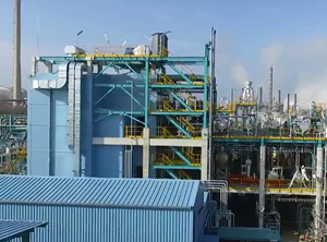 Anlagen im französischen Carling (Foto: Total)