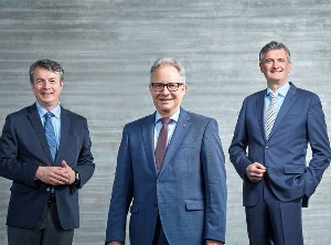 V.l.n.r.: Andreas Nowak, Wolfgang Lux, Konstantin Urbanides (Foto: Poloplast)