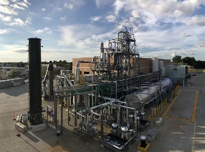 Die Anlage für chemisches Recycling in Akron, Ohio (Foto: Alterra)
