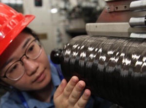 Bislang betreibt Sinopec in Shanghai eine Pilotproduktion für Carbonfasern (Foto: Sinopec)