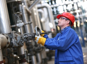 Arbeiter am Standort Oswiecim (Foto: Synthos)