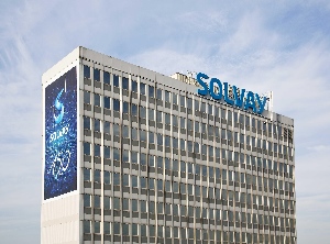 Firmenzentrale in Brüssel (Foto: Solvay)