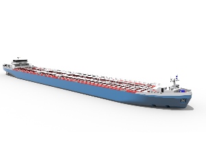 So soll das neue Schiff aussehen (Foto: BASF/Technolog)
