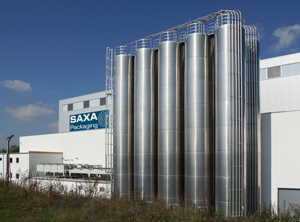Produktionsstätte in Neukirchen (Foto: Saxa Packaging)